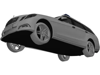 Mercedes-Benz E-Class Police 3D Model