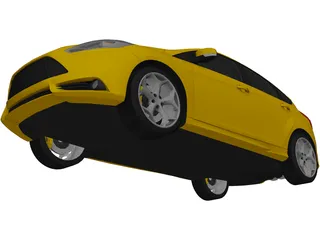 Ford Focus ST (2012) 3D Model