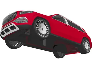 Mercedes-Maybach GLS 600 (2020) 3D Model