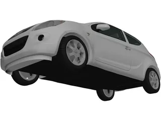 Hyundai i20 (2010) 3D Model
