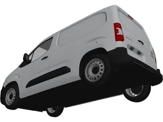 Citroen Berlingo Van SWB (2021) 3D Model