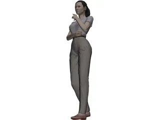 Woman 3D Model