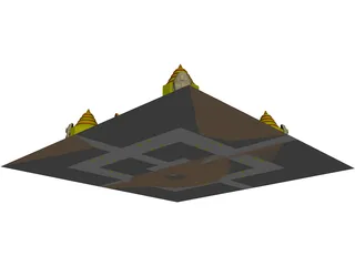 Castle 3D Model