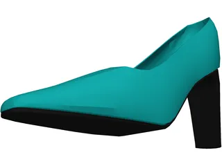 Shoe High Heel 3D Model