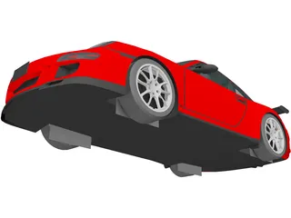 Porsche 911 GT3 RS 3D Model