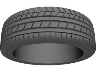 Tire Univesal 15 inch 3D Model
