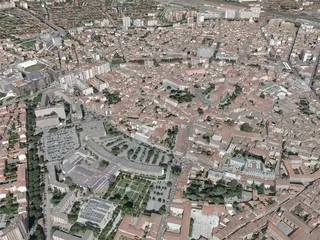 Toulouse City (France) [Part 2/4] 3D Model