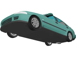 Honda Civic EG Sedan (1993) 3D Model