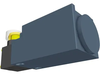 Roller Contact Switch 3D Model