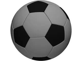 Soccer Ball 3D Model