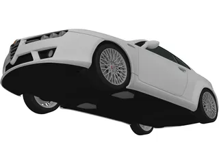 Alfa Romeo Brera (2011) 3D Model