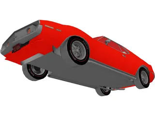 AMC Javelin AMX SST (1973) 3D Model