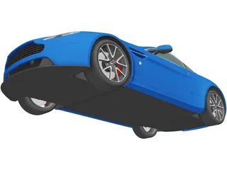 Aston Martin V8 Vantage S (2015) 3D Model