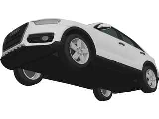 Audi Q3 (2011) 3D Model
