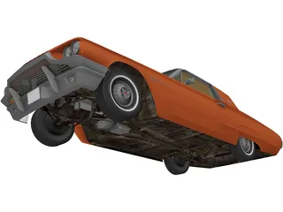 Ford Thunderbird (1964) 3D Model