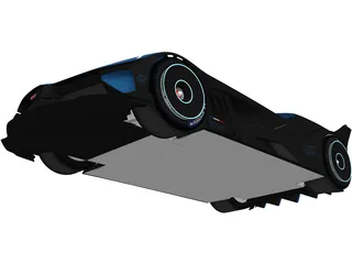 Bugatti Bolide Concept (2020) 3D Model