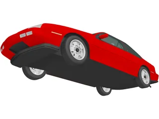 Chevrolet Beretta GT (1988) 3D Model