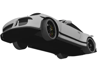 Porsche 911 GT3 (2017) 3D Model