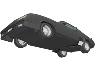 Ford Falcon GT Coupe Interceptor Mad Max (1979) 3D Model