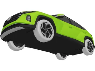 Hyundai Tucson Hybrid (2021) 3D Model