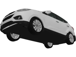 Hyundai ix35 (2011) 3D Model