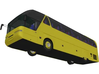Neoplan Starliner N 516 SHD (1995) 3D Model