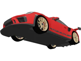 Porsche 911 GT3 RS (2019) 3D Model