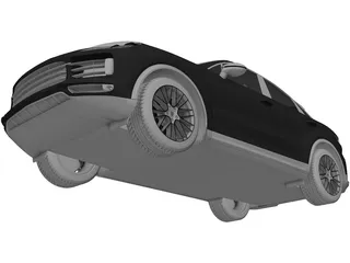 Porsche Cayenne Turbo Coupe (2019) 3D Model