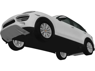 Porsche Cayenne S Hybrid (2010) 3D Model