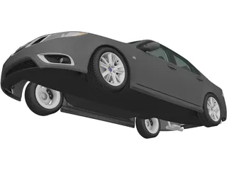 Saab 9-3 Sport Sedan (2008) 3D Model
