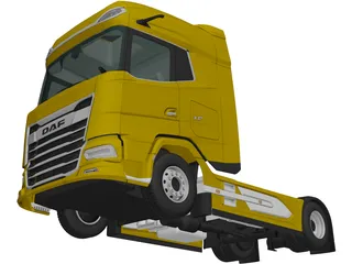 DAF XG Plus FTG (2024) 3D Model