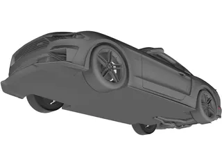 Ford Mustang Roush Stage 3 3D Model