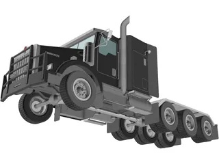 Kenworth T800 3D Model