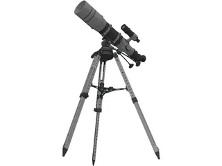 Telescope Space Hunter 3D Model