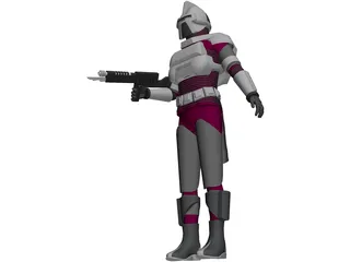 Cylon Classic 3D Model