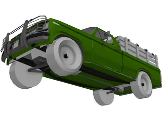 Ford F-100 (1980) 3D Model