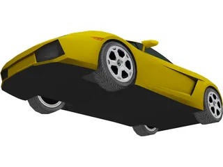 Lamborghini Gallardo 3D Model