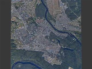 Alytus City, Lithuania (2023) 3D Model