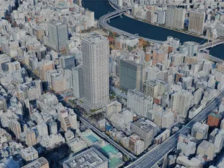 Tokyo City, Japan (2025) 3D Model