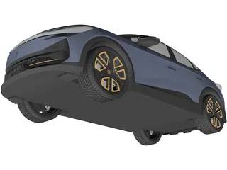 Volkswagen ID Unyx (2024) 3D Model