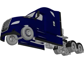 Frieghtliner Cascadia (2020) 3D Model