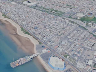 Blackpool City, UK (2025) 3D Model