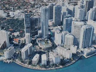 Miami City, FL, USA (2025) 3D Model