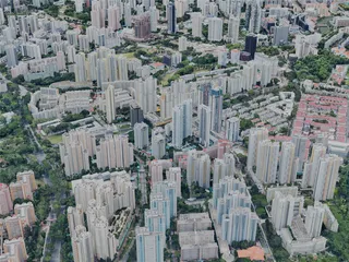 Singapore City, Singapore (2025) 3D Model