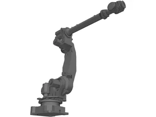 Fanuc R-2000iB125L Robot Arm 3D Model