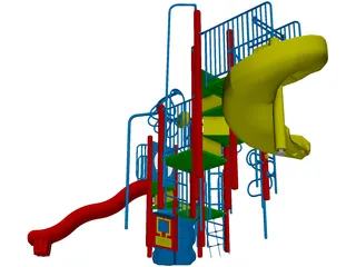 Playground Equipment 3D Model