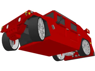 Hummer [Tuned] 3D Model