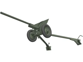 F-22 AT Gun 3D Model