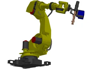 Fanuc R-2000 Robot Arm 3D Model