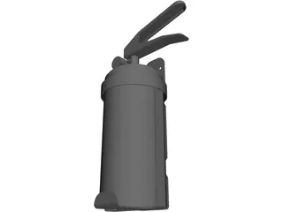 Fire Extinguiser 3D Model